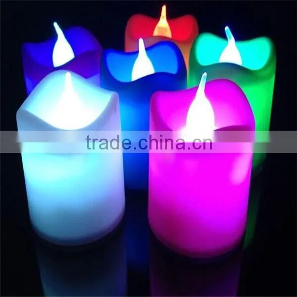 plastic led candle led birthday candle Leds use candles