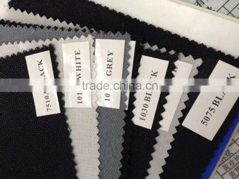 2015 hot item non-woven double dot fusible interlining for garment