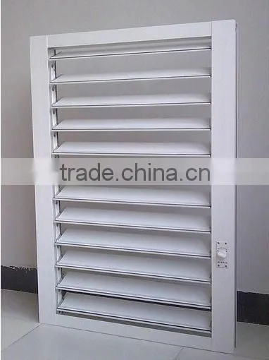 Adjustable aluminum/ pvc louver windows