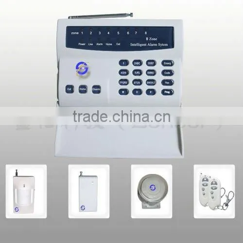 Intelligent Wireless PSTN Alarm System with Built-in Intercom