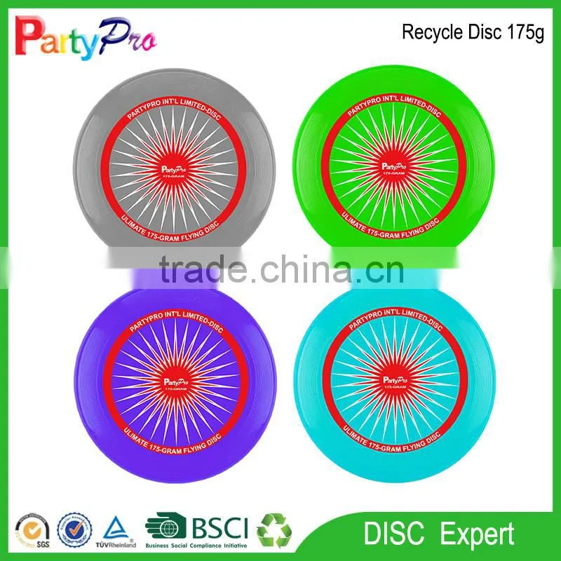 Holand Market 2015 New Product BSCI toy factory many sizes soft PE Plastic frisbee cn-flying Golf Disc