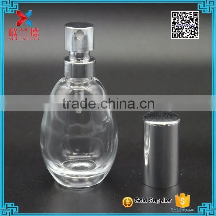 20ml mini funny egg shape glass bottle for perfume packaging