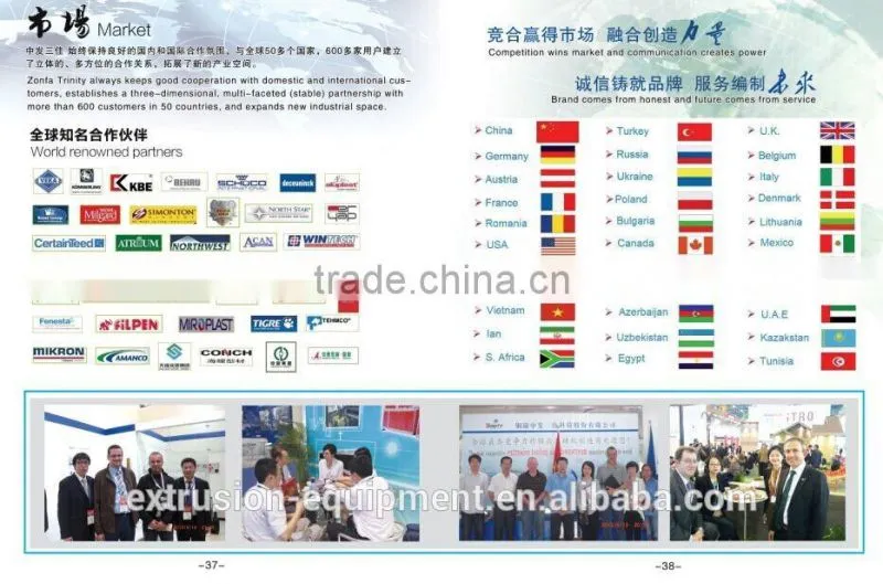 Trinity Good Quality single/twin Screw Extruder