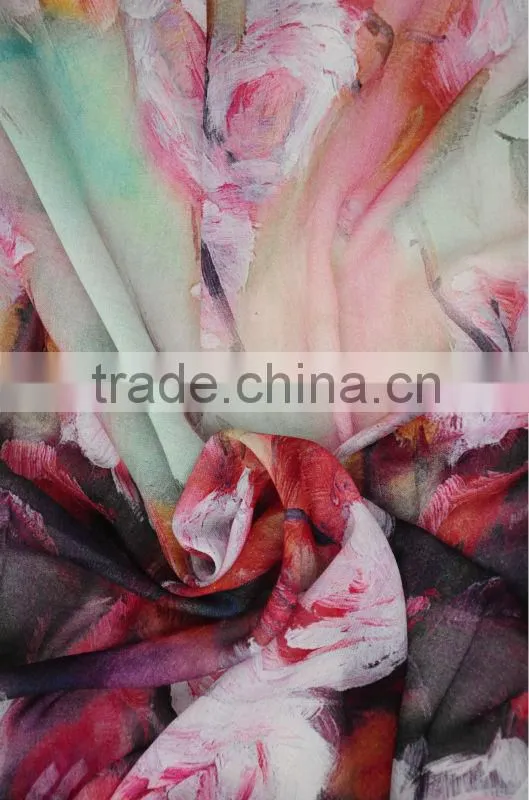 thin wool scarf 2014 newest design 100% thin wool scarf
