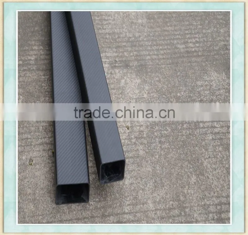 Excellent high quality carbon fiber square tube , carbon fiber rectangular pipe tube