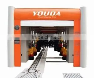 Automatic car wash drive through, tunnel car wash