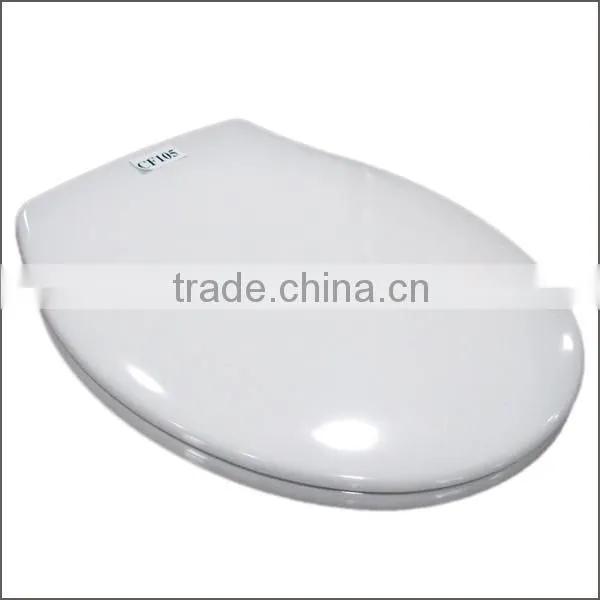 Bathroom Toilet seat cover with soft close function fits most WC pans