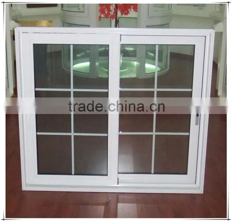 New design tempered glass price of aluminum sliding window