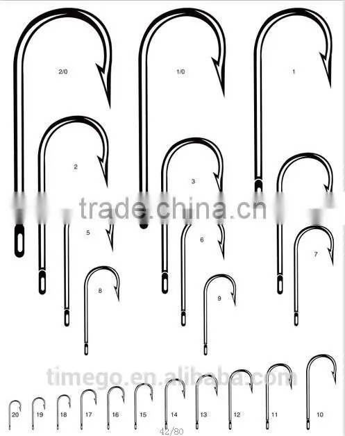 Chinese manufacturers Carbon Steel Fishhooks