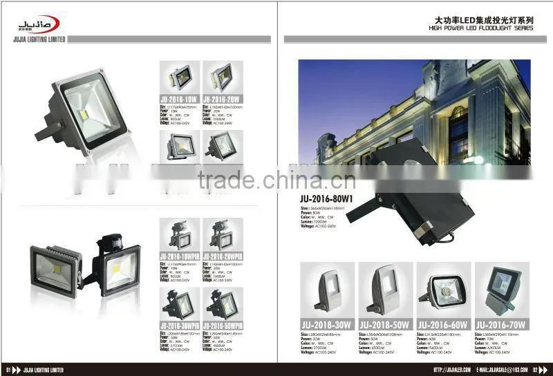 small high lumen 100w led flood light