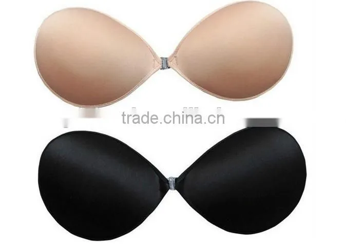 Fashion Design Bra Sexy Women Push Up Strapless Invisible Sponge Fabric Bra