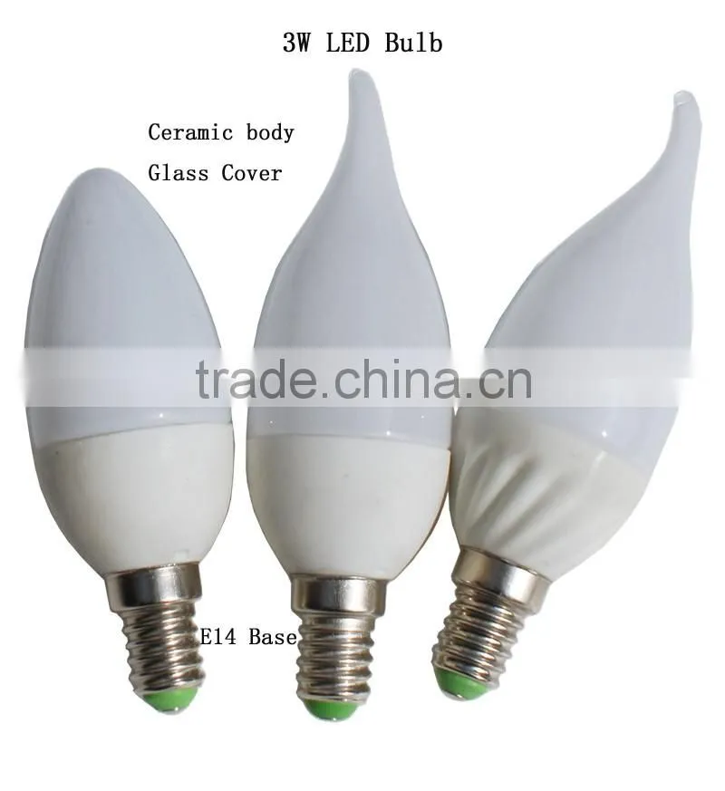 E27 E14 LED candle light with saving energy