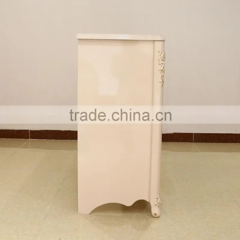 Customized wooden cashier desk store checkout counter