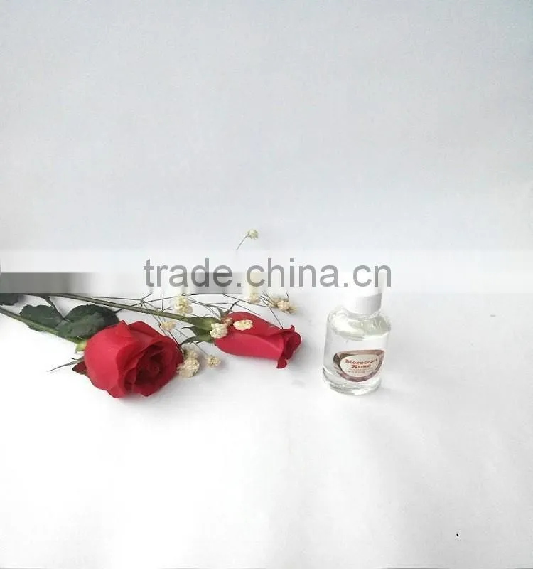 Wholesale Rose Aroma Scented Reed Diffuser And Craft Crystal Candle For Decoration