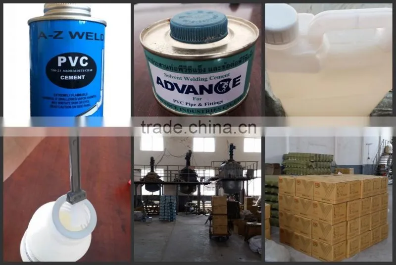 Cheap transparent Plastic PVC glue adhesive