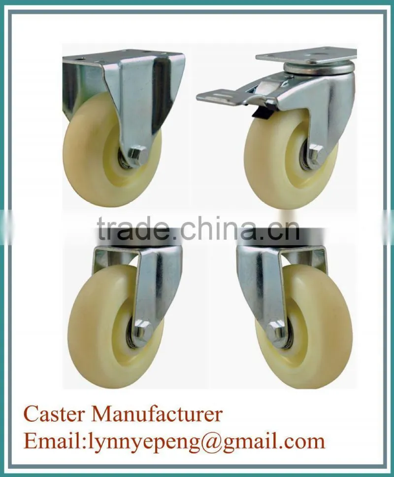 3inch furniture caster wheel,industrial caster wheel,nylon wheel