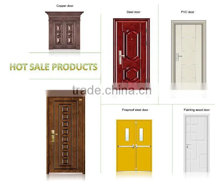 High Durable interior pvc folding door