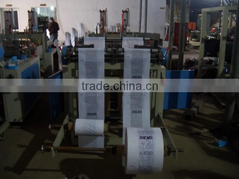 Computerized Automatic Plastic Shopping Bags Making Machine