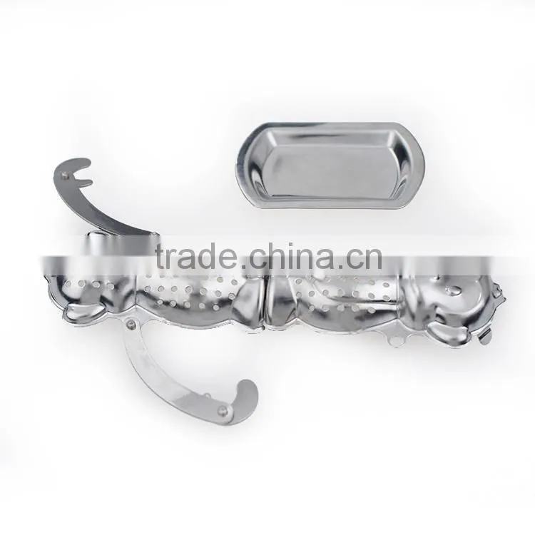 stainless steel monkey tea infuser