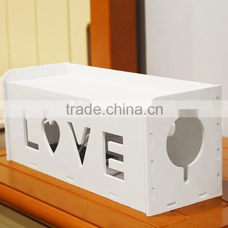 wood carved moving outlet box plastic dustproof wall socket box