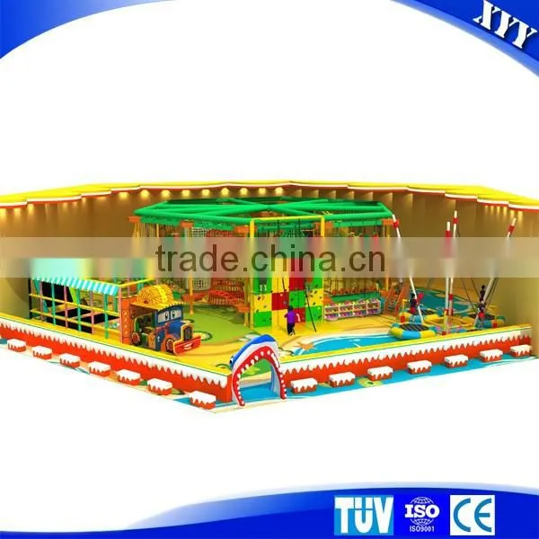 2016 New outdoor playground equipment high ropes course adventure