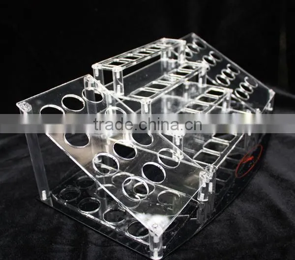 4 tiers acrylic nail polish displays rack, acrylic cosmetic display stand