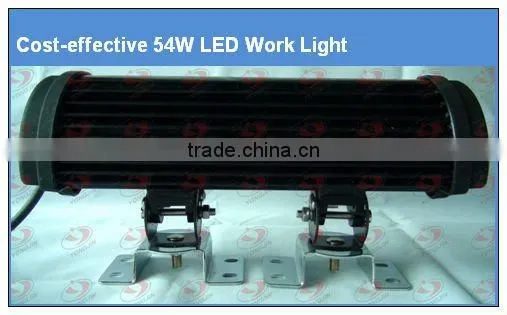 Forklift/ Truck/ Fire engine 54W LED work light (cost-effective)