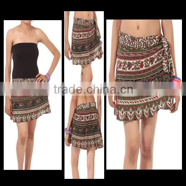 Mini Wrap Skirt - Buy Gift For Valentine Day