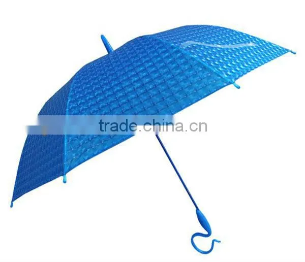 pane cloth without pattern one color 3D POE umbrella