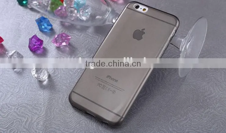 Transparent wholesale soft tpu case for iphone 6
