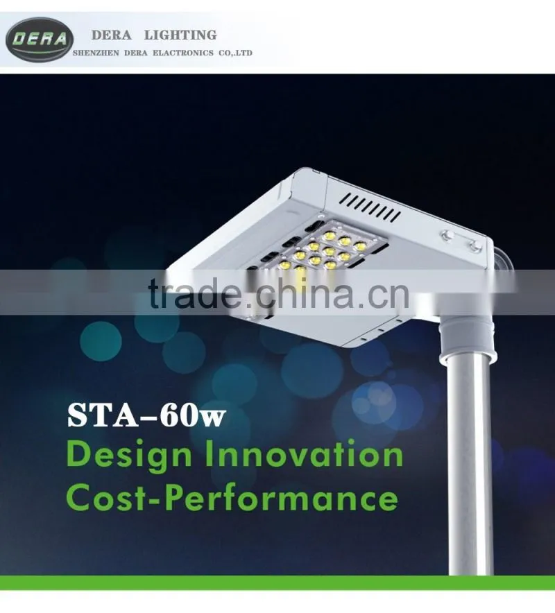 Factory wholesale hot sale 60w led street lighting solar made in China led outdoor lighting hot lamp