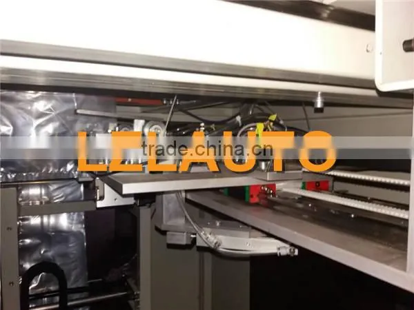 Full automatic plastic bag insert machine