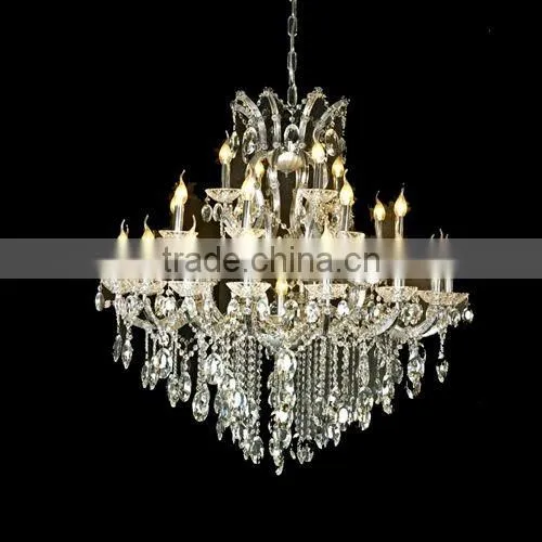 European bedroom crystal chandelier