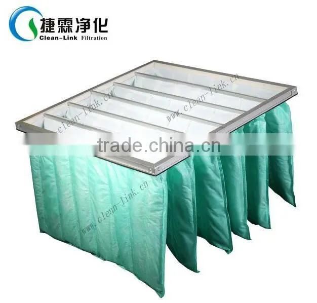 F6 Synthetic Fiber Pocket Filter for bags