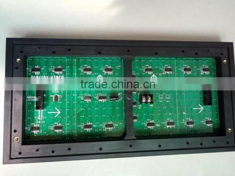 P 10 single color red module,outdoor red yellow blue green white moudule,p10 red led display module