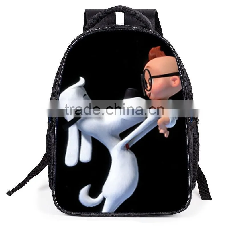 Fashion Wholesale Custom Printed Promotion kids school bag 2016
