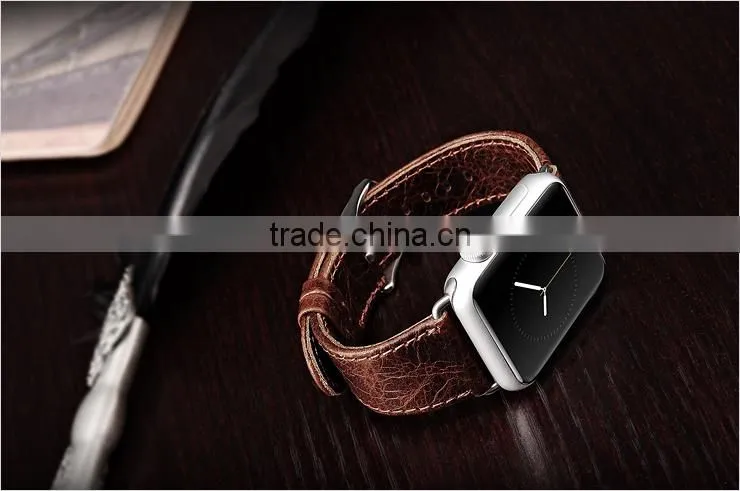 ICARER Luxury Leather For Apple Watch Band