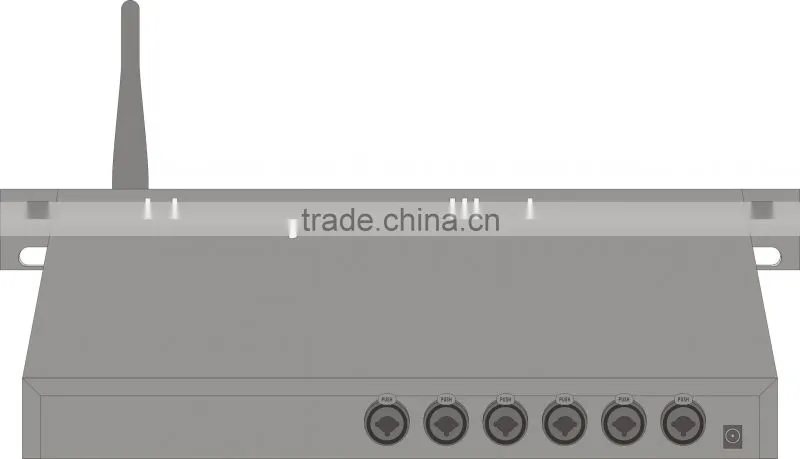 2.4G wireless 6 channels translation system