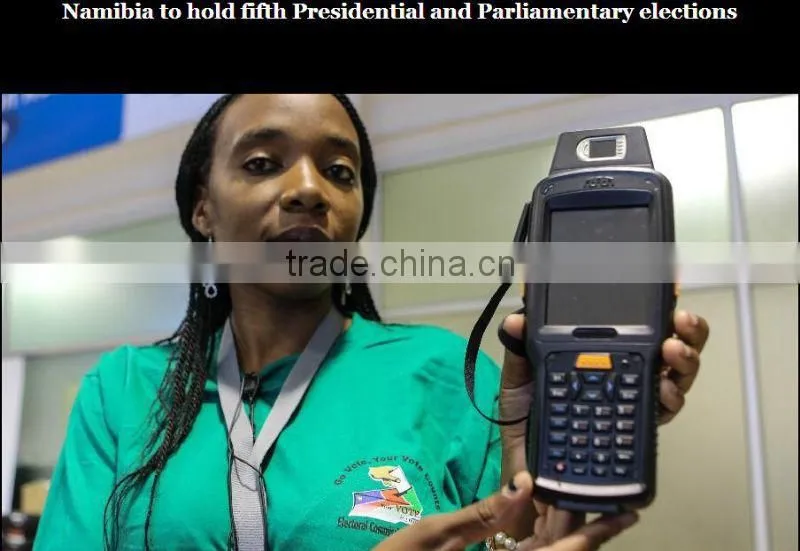 Rugged Biometric Computer(PDA) with Fingerprint Scanner