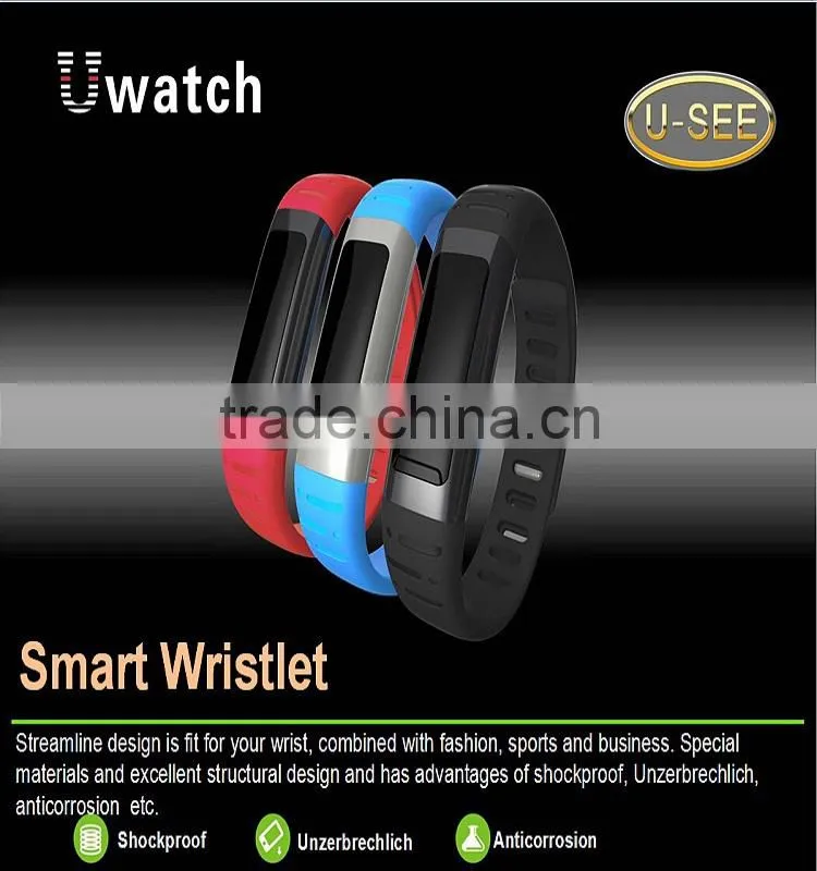 Bluetooth u9 smartwatch U See U Watch Wrist watch men & women watch For iPhone Samsung HTC Huawei Xiaomi Smartphone