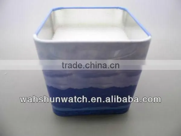 Square watch tin container/Square watch tin box/Square watch tin can
