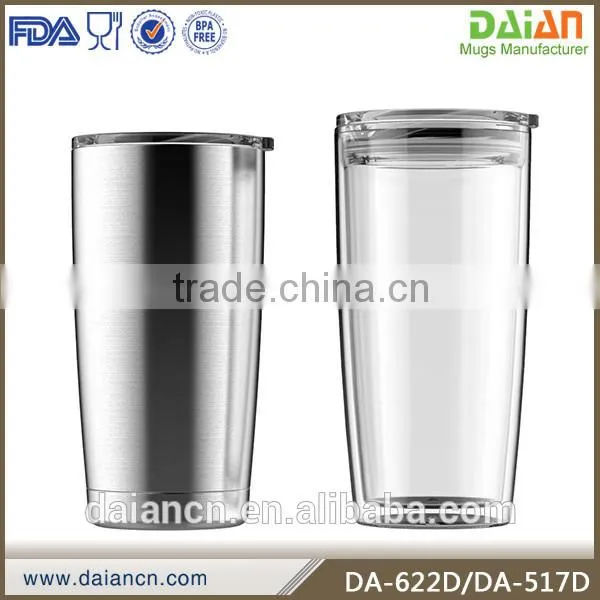Custom vacuum insulated stainless steel thermo cup