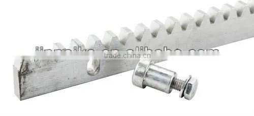 heavy duty black nylon gear and rack