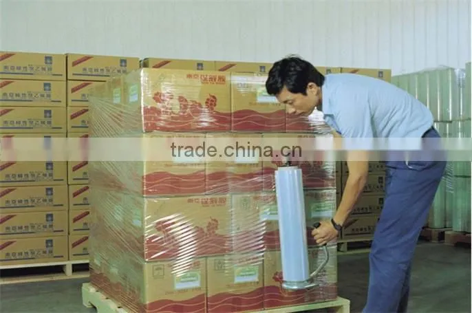 China supplier 23 micron stretch hood film