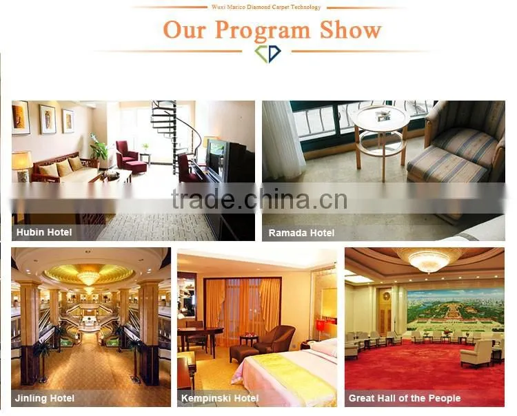 Any Size Woolen Carpet Handtufted Suitable For Hotel