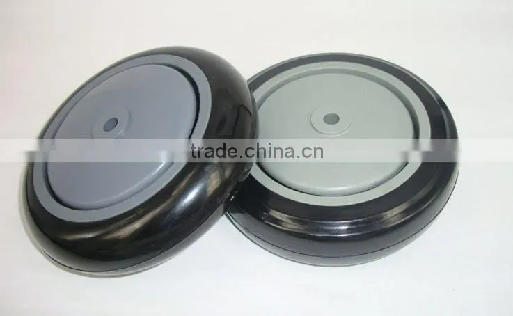 Shopping trolley wheel swivel fix wheel caster