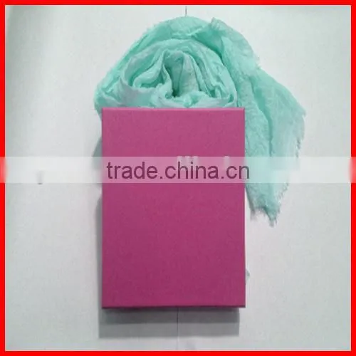 Colorful Paper Scarf Gift Storage Box