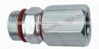 rg11 feed thru threaded connector