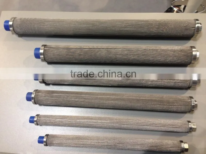 Metal Pleated Filtering Element,Filter Candles,Filter Cartridge
