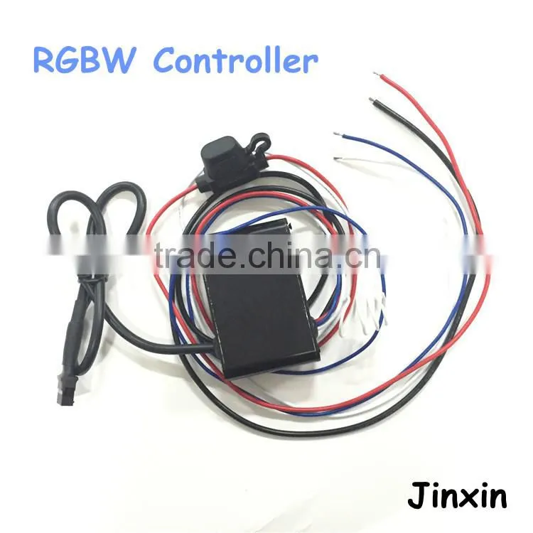 Jinxin 12v RGBW Controller with Wireless Remote for Motorcycle and Auto
